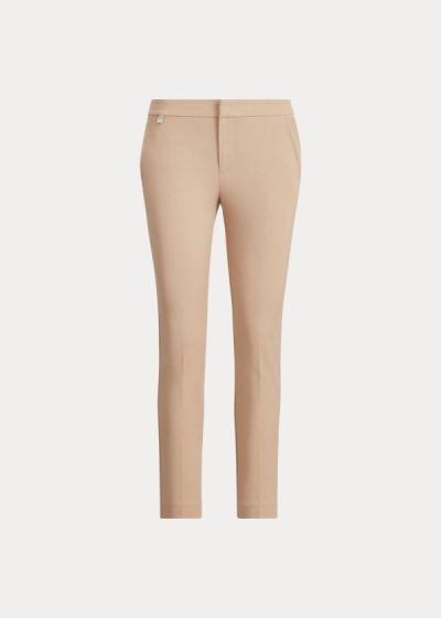 Women's Ralph Lauren Cotton Twill Skinny Pants | 378154RIE